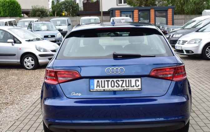 Audi A3 cena 48900 przebieg: 232436, rok produkcji 2014 z Kosów Lacki małe 742